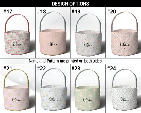 Personalized Easter Basket, Custom Easter Baskets, First Easter Bunny Basket, Easter Egg Basket, Easter Basket Boy & Girl, Easter Tote Bag