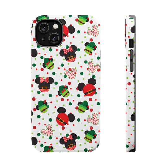 MagSafe Tough Cases - Disney Christmas Mickey Santa and Elfs