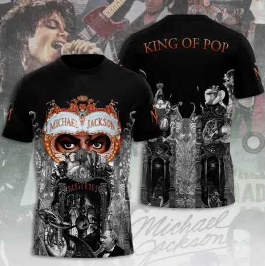 Michael Jackson Shirt Michael Jackson Singer 3D Shirt For Men And Womenn