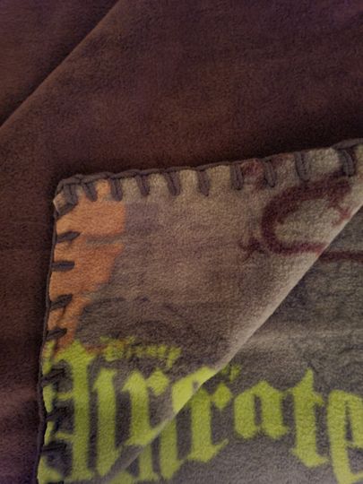 Pirates Of The Caribbean Fleece Throw