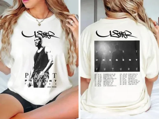 Usher Past Present Future Tour 2024 t-Shirt