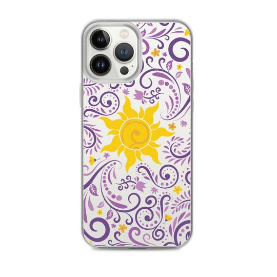 Corona Kingdom iPhone Case - Tangled Phone Case - - Clear Phone Case