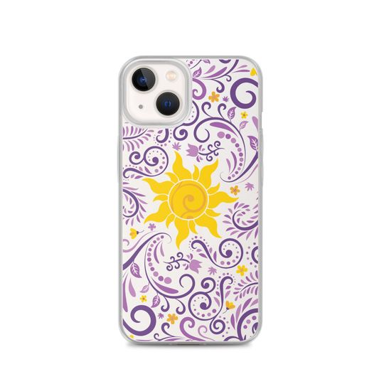 Corona Kingdom iPhone Case - Tangled Phone Case - - Clear Phone Case