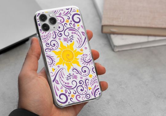 Corona Kingdom iPhone Case - Tangled Phone Case - - Clear Phone Case