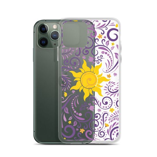 Corona Kingdom iPhone Case - Tangled Phone Case - - Clear Phone Case
