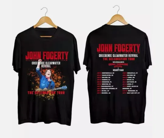 John Fogerty The Celebration Tour 2024 T-Shirt