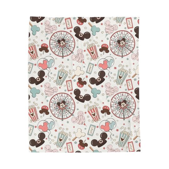 Disney Magical Sherpa  Fleece Blanket