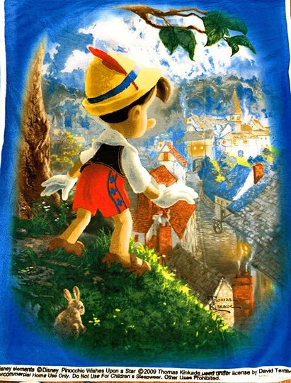 Pinocchio Fleece Disney  - Fleece Blanket
