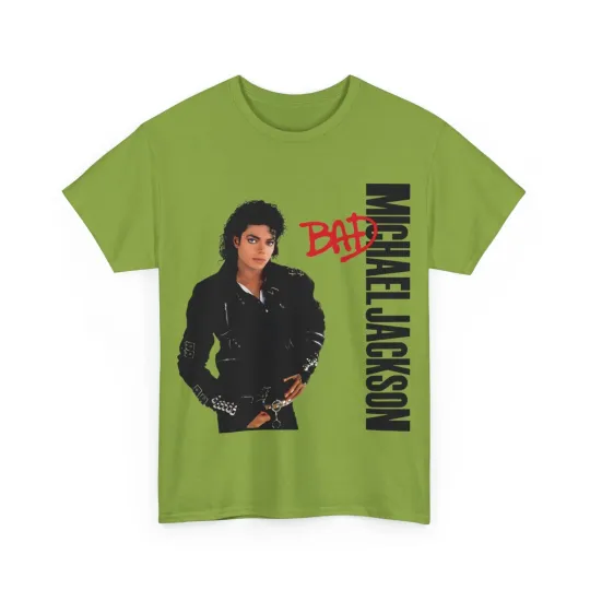 Michael Jackson Bad T Shirt Unisex Heavy Cotton Tee