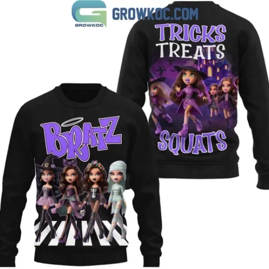 Bratz Tricks Or Treats Squats Halloween 2024 3D T-Shirt