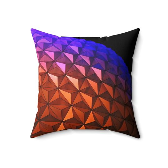 Epcot at Night Pillow
