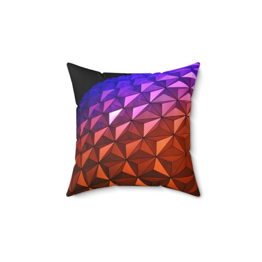Epcot at Night Pillow