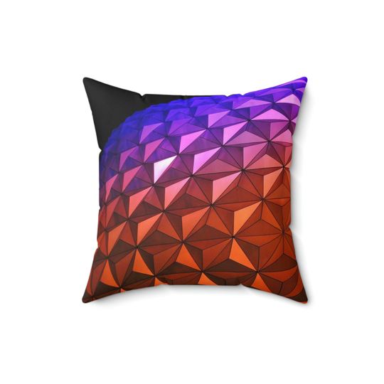 Epcot at Night Pillow