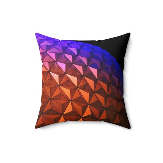 Epcot at Night Pillow