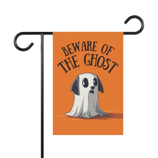 Halloween Garden Flag, Printable Design, Halloween Banner