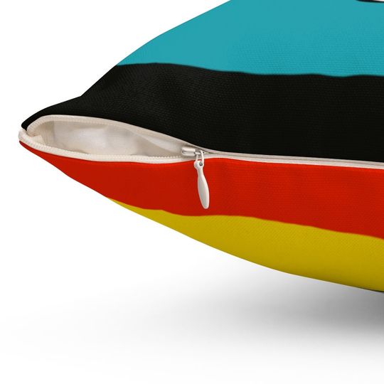 Retro Disneyland Mickey Mouse Vintage |   Spun Polyester Square Throw Pillow