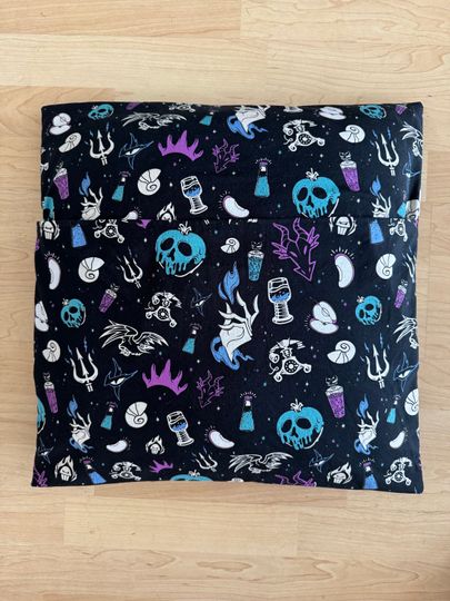Disney Villians Pillow Cover. Perfect for reading spaces