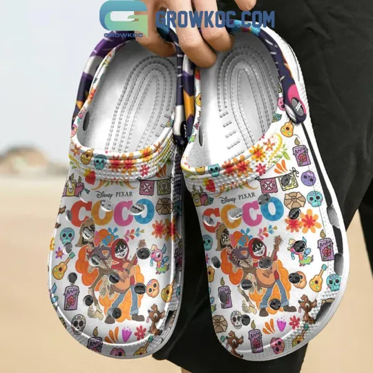 Coco Of Disney And Pixar Personalized Clogs