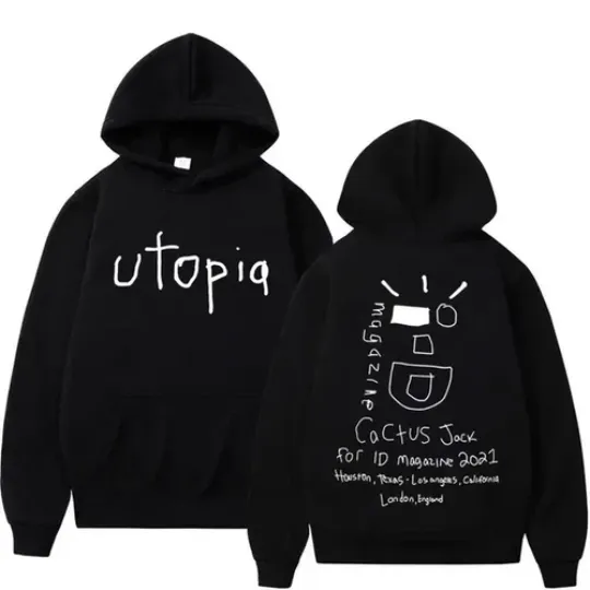 Rapper Cactus Jack Music Album Hoodies