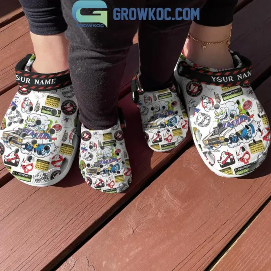 Ghostbusters Do Not Cross The Streams Warning Personalized Clogs