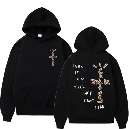 Rapper Cactus Jack Music Album Hoodies