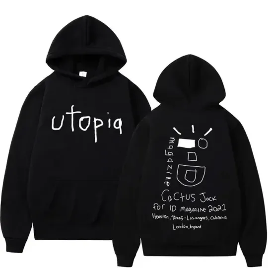 Rapper Cactus Jack Music Album Hoodies