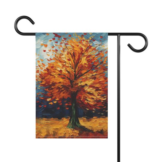 Fall Garden flag, Fall Thanksgiving garden flag, Autumn yard flag