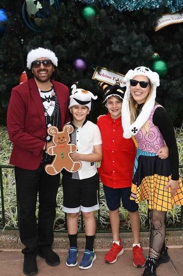 Cosplay Dark Elegance: 'Sally the Gothic Ragdoll' Nightmare Skater Dress