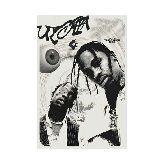 Travis - Poster | Rap Poster, Hip-Hop Poster