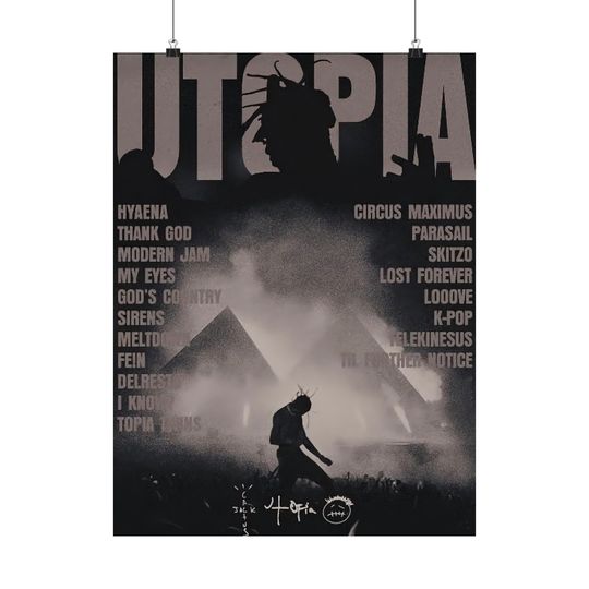 Travis - Poster | Rap Poster, Hip-Hop Poster