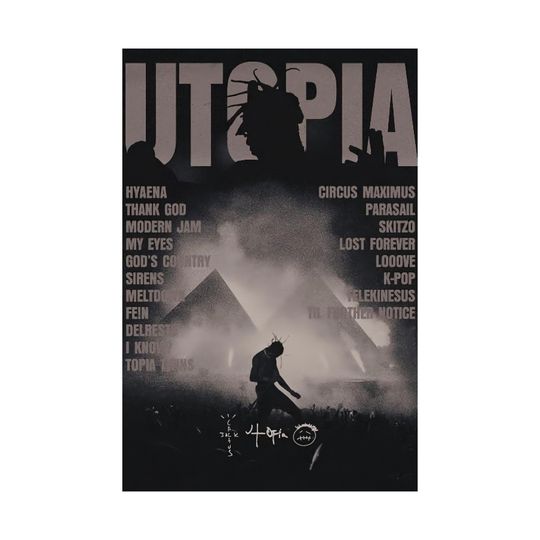 Travis - Poster | Rap Poster, Hip-Hop Poster