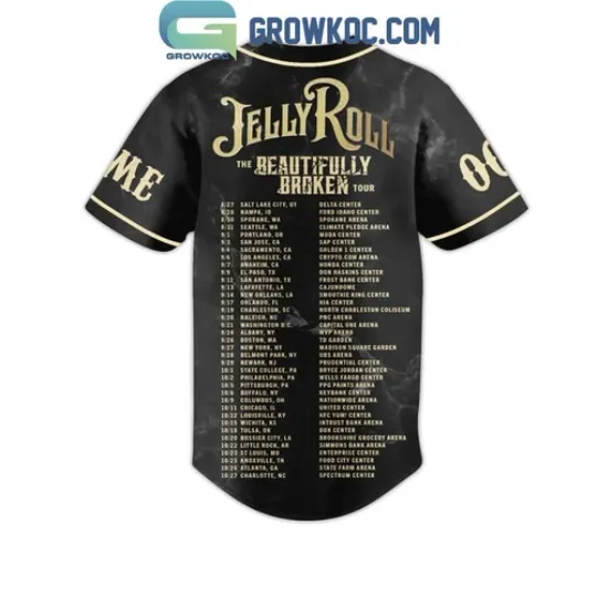 Jelly Roll Ready For The Tour 2024 Personalized Baseball Shirt
