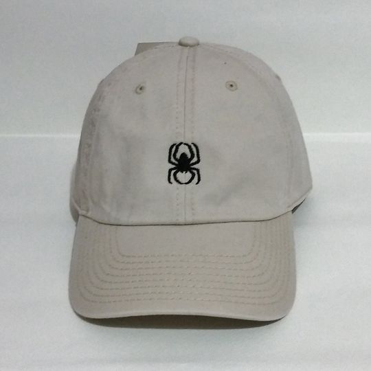 Spider | Machine embroidery | Adjustable baseball cap | Twill cotton fabric