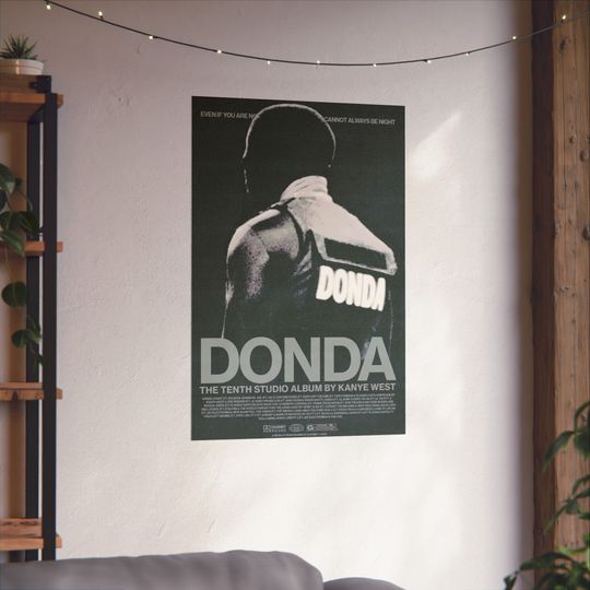 Kanye West - Poster | Rap Poster, Hip-Hop Poster