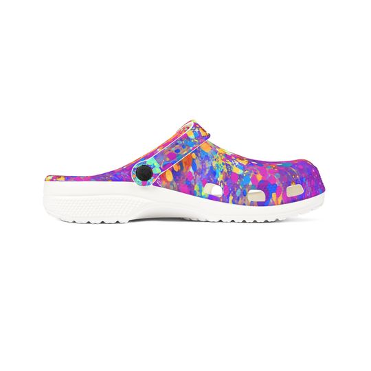 Splatter Paint - 1- EVA Foam Clogs (AOP)