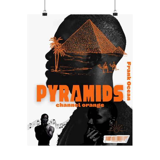 Frank Ocean - Poster | Rap Poster, Hip-Hop Poster