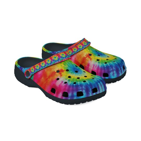 Tie Dye - 1- EVA Foam Clogs (AOP)