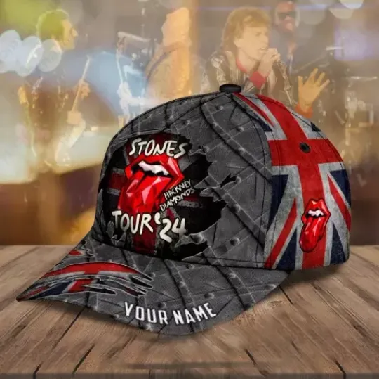 The Rolling Stones Hackney Diamonds Tour 2024 Cap