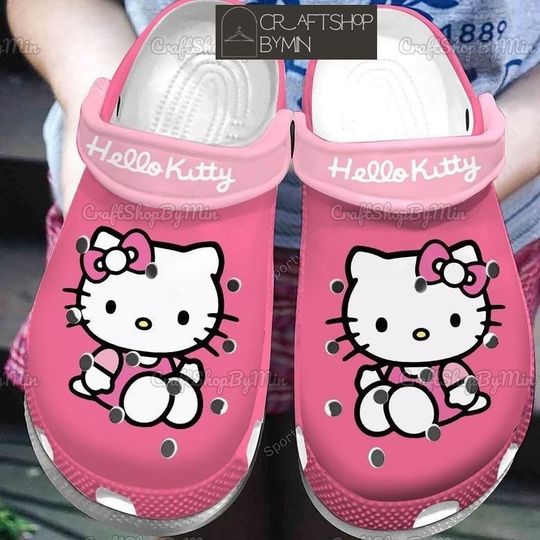 Hello Kitty Shoes, Kitty Cat Characters Shoes, Cute Hello Kitty Sandals