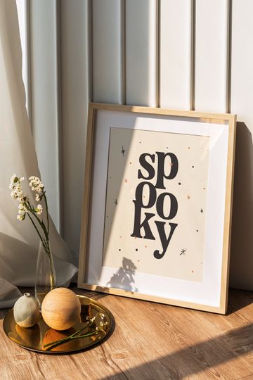 Spooky | Printable Wall Art | Halloween Decor | Spooky Gallery Wall