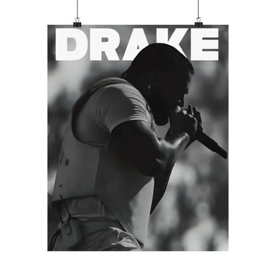 Drake - Poster | Rap Poster, Hip-Hop Poster