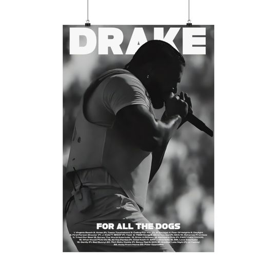 Drake - Poster | Rap Poster, Hip-Hop Poster