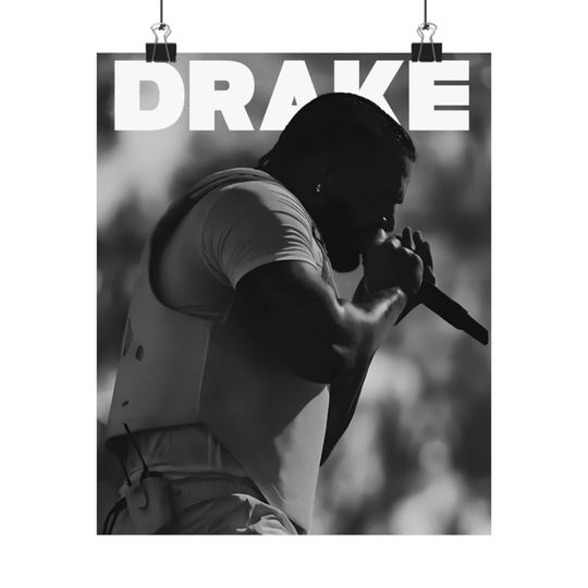 Drake - Poster | Rap Poster, Hip-Hop Poster