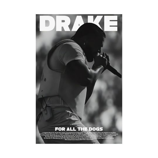 Drake - Poster | Rap Poster, Hip-Hop Poster
