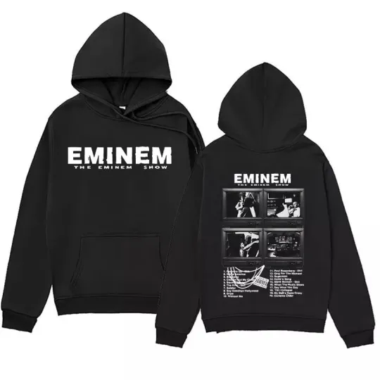 Rapper Eminem Men Women Cotton Hoodie