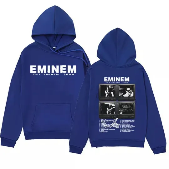 Rapper Eminem Men Women Cotton Hoodie