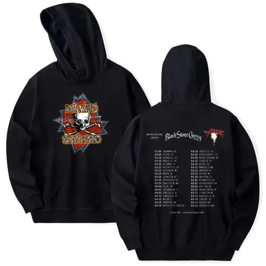 Lynyrd Skynyrd ZZ Top Tour 2024 Hoodie