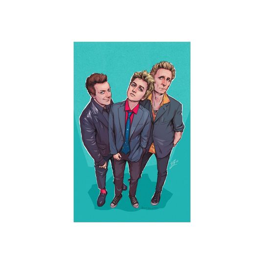 Green Day - Illustration Fine Art Print