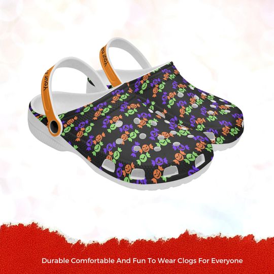 Halloween Clogs Shoes Unisex Soft Footwear Adult Classic Shoes Closed Toe Sandal