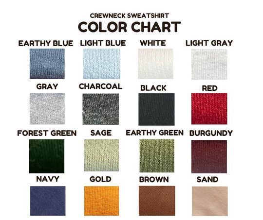 Fall Bucket List Embroidered Crewneck | Autumn Sweatshirt